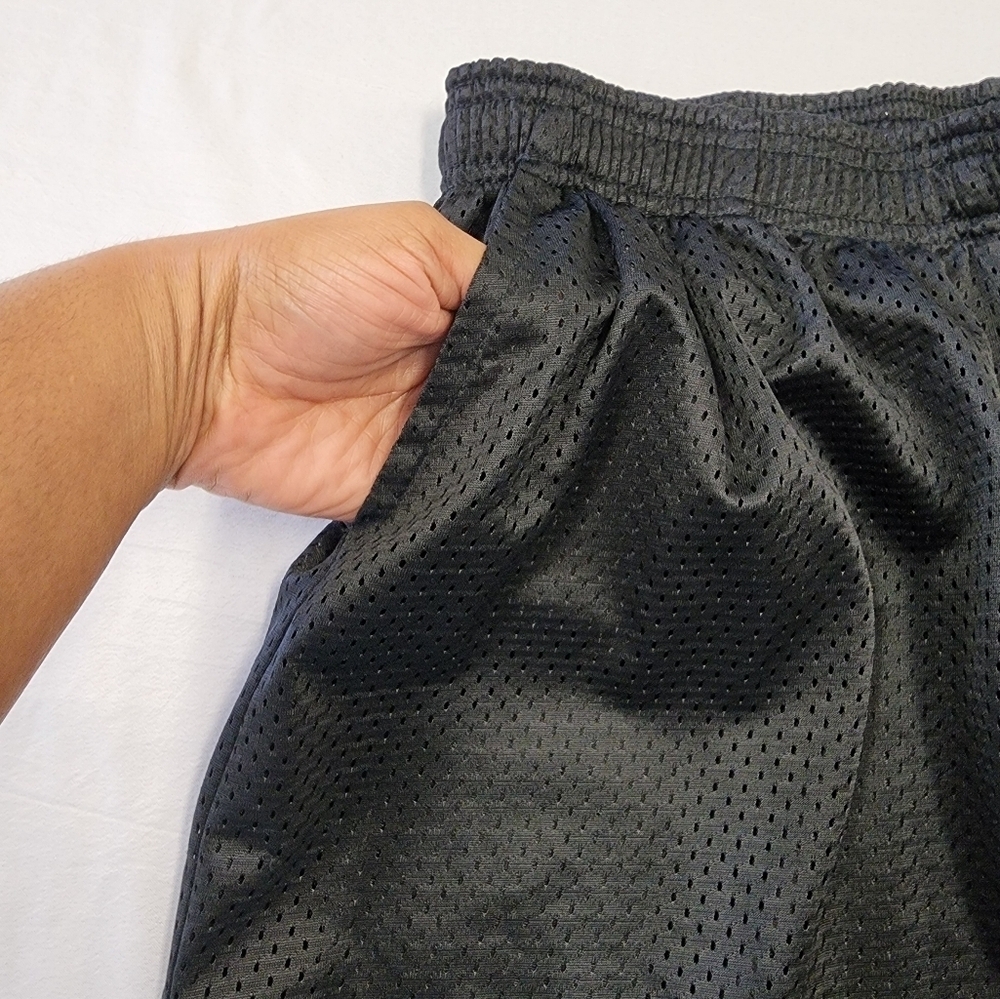 Hill Men's Black Athletic Basketball Jersey Shorts, sz XL - Picture 8 of 10